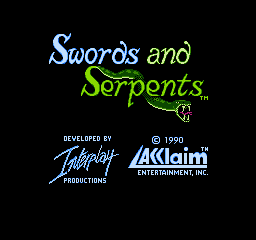 Swords and Serpents screenshot 3 for NES